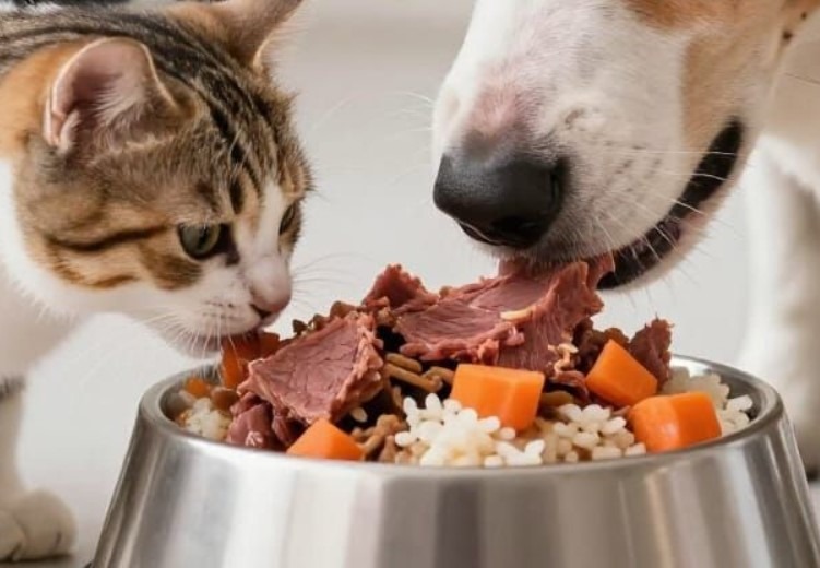 aliments humains pour le chat