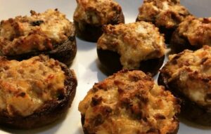 Recette pour chiens et chats: champignons farcis