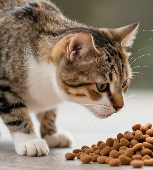croquettes pour un chat