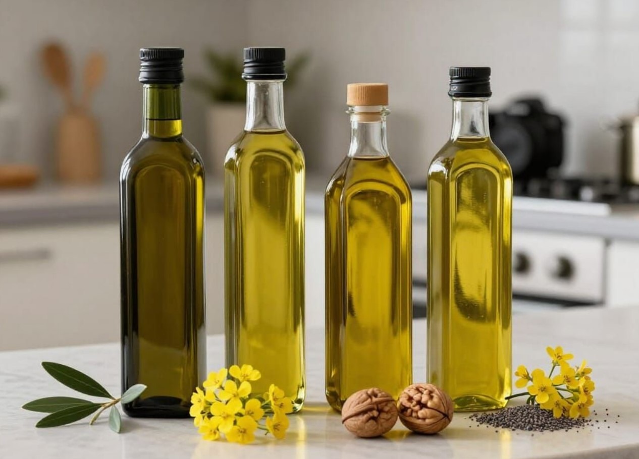 huile dans l'alimentation