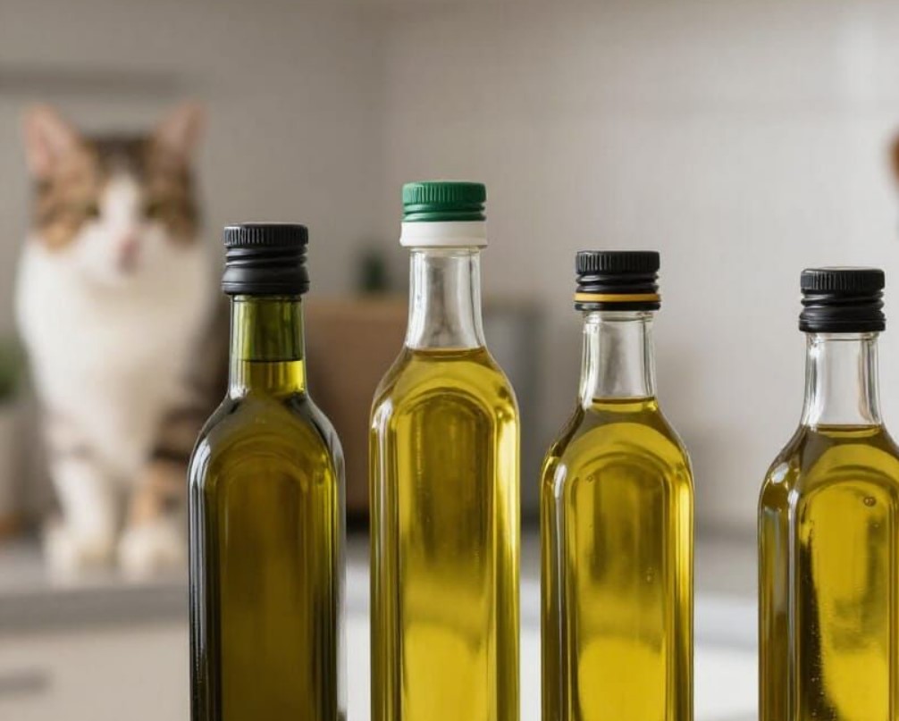 quelle huile pour le chien et le chat