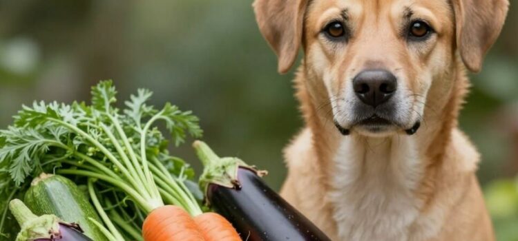 légumes pour un chien