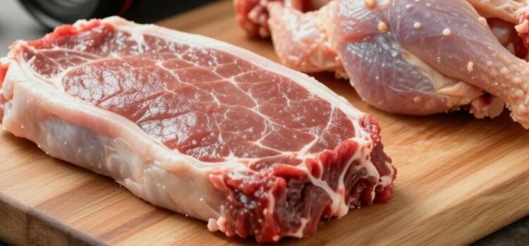 Viande rouge et viande blanche