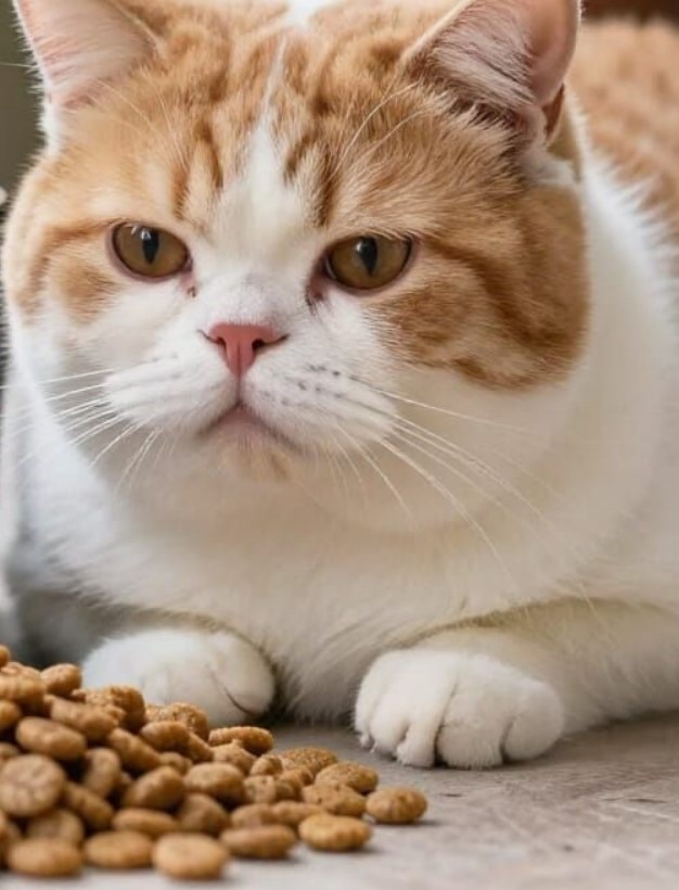 chat-surpoids-croquettes