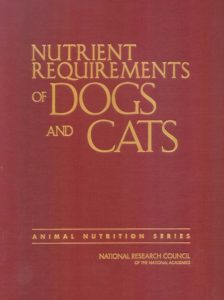 Recommandations en nutrition canine et féline
