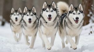 Nous avons des chiens de traineaux, combien de temps partir en randonnée après avoir nourri nos chiens ?