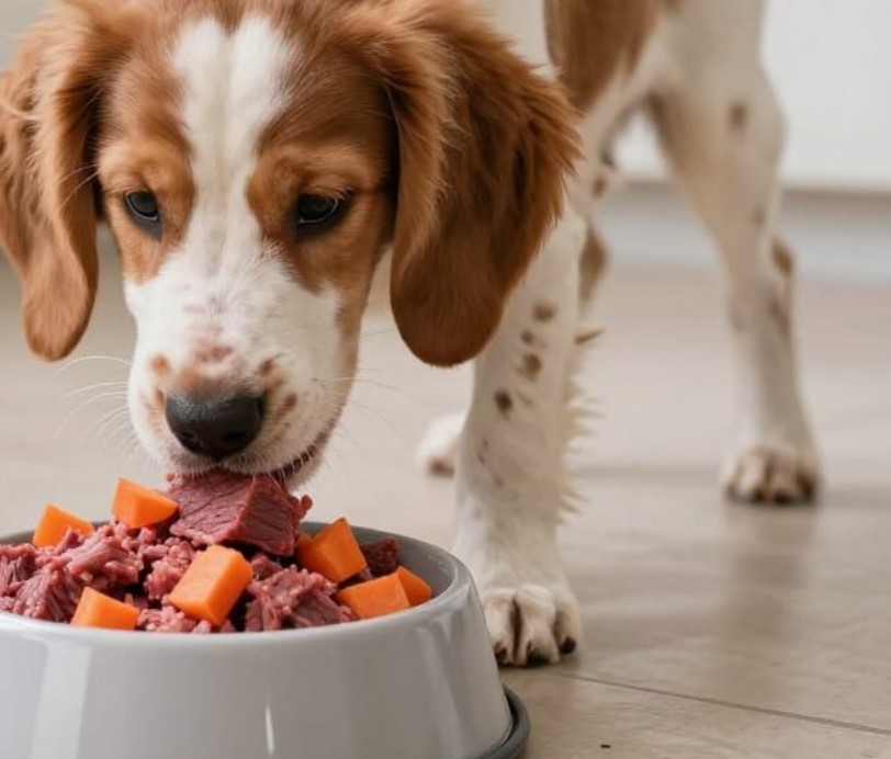 viande pour le chiot