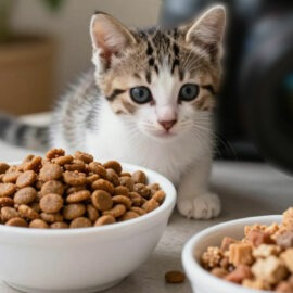 alimentation du chaton