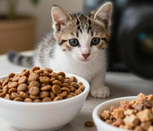 Diversifier les aliments du chaton : Oui ou Non ?