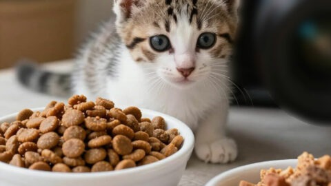 Diversifier les aliments du chaton : Oui ou Non ?