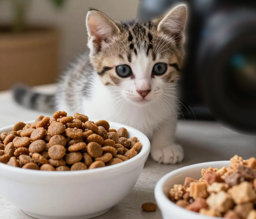 Diversifier les aliments du chaton : Oui ou Non ?
