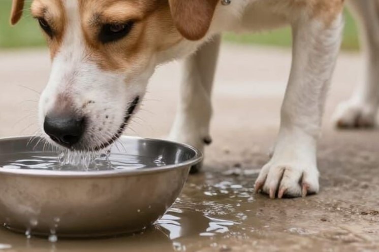besoin en eau du chien