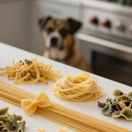 pâtes pour le chien