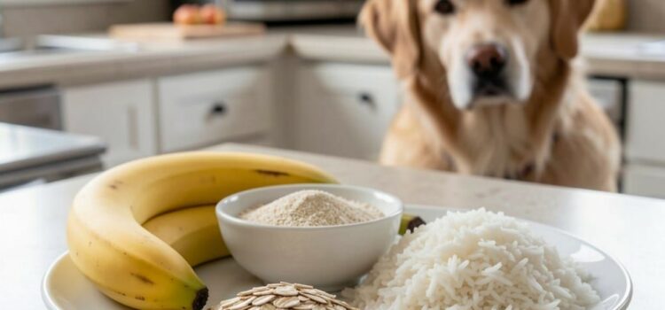 céréales pour le chien