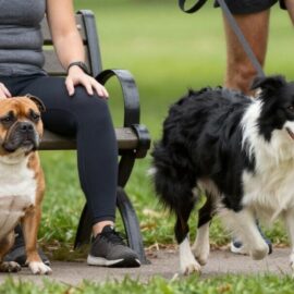 surpoids du chien et de son propriétaire