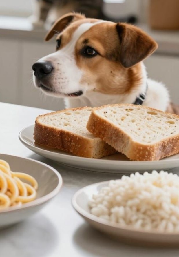 féculents pour le chien