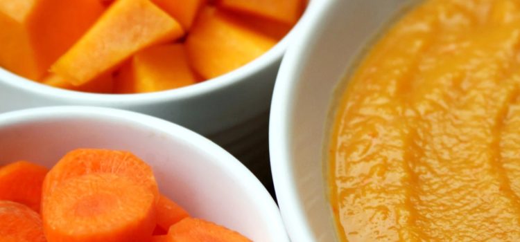 Recette spéciale Halloween : purée orange de carottes et potiron