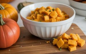 Recette spéciale Halloween : purée orange de carottes et potiron