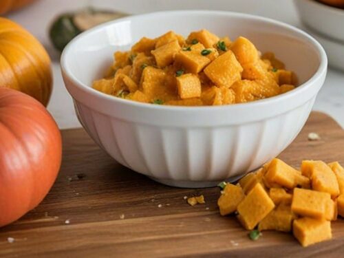 Recette spéciale Halloween : purée orange de carottes et potiron