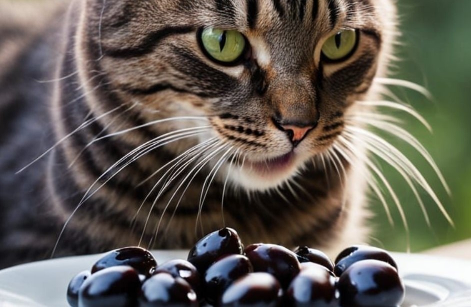 olives pour le chat