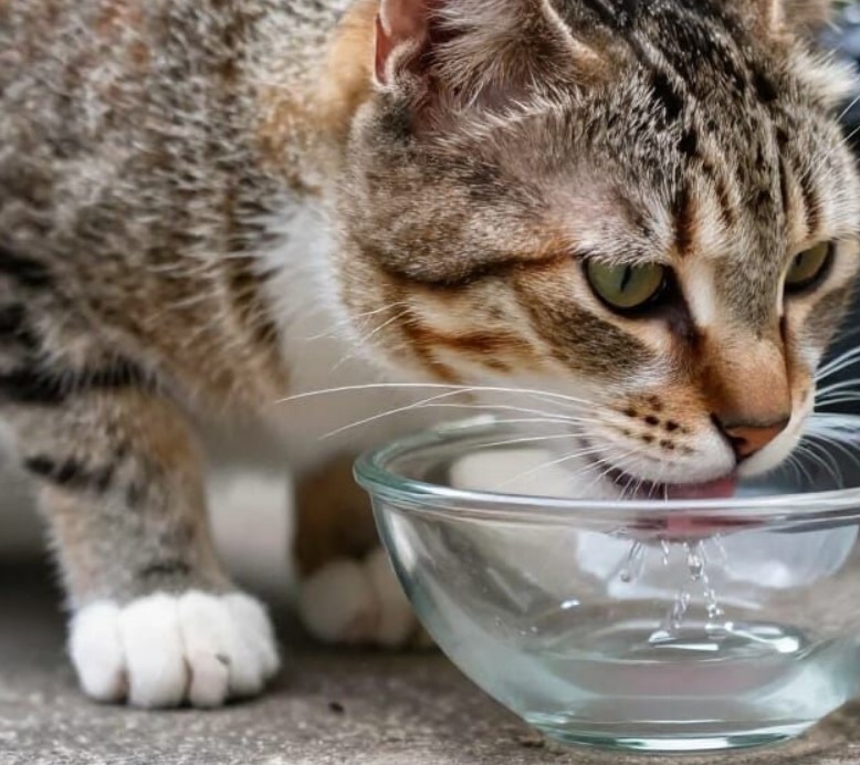 Quel besoin en eau pour le chat ?