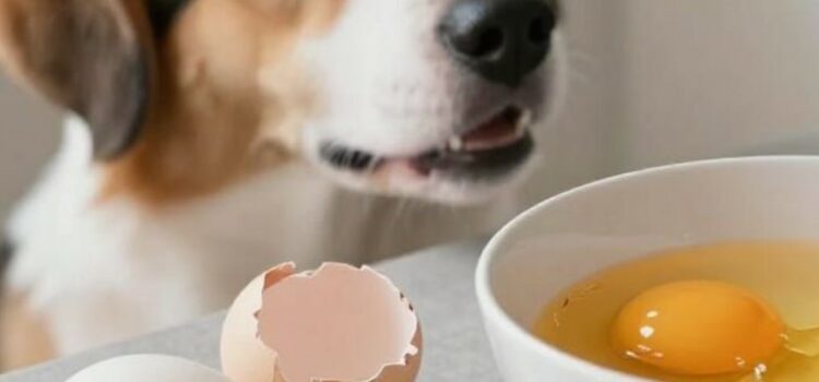Je veux donner un oeuf cru par semaine à mon chien oeuf pour le chien