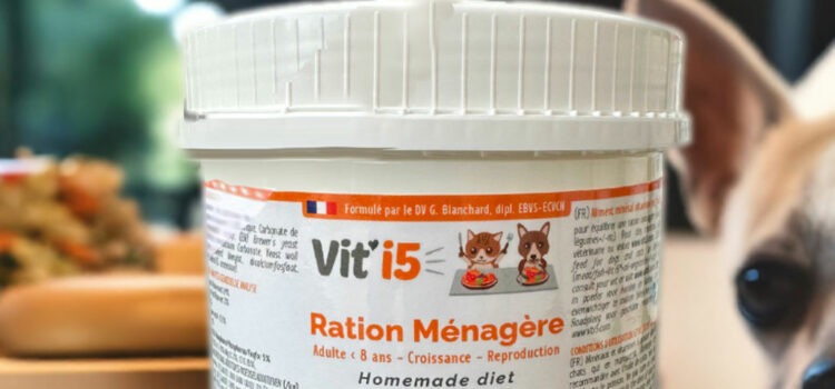Vit'i5 complément minéral et vitaminé avec une ration ménagère