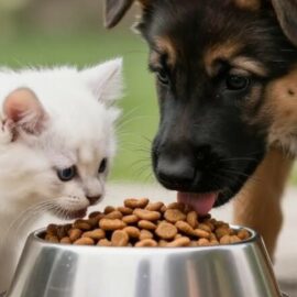 sevrage du chiot et du chaton