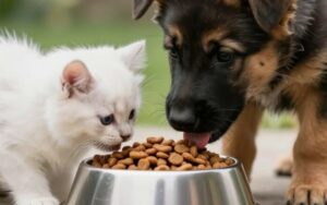 Préparer le sevrage du chiot ou du chaton
