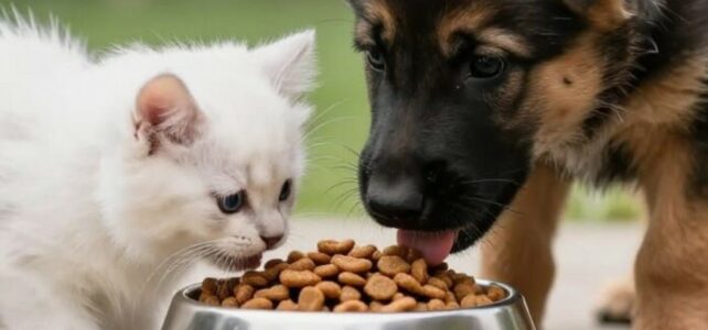 sevrage du chiot et du chaton