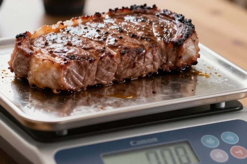 poids viande cuite