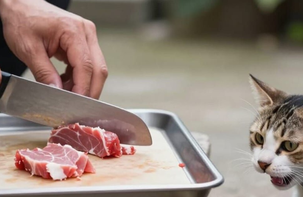 Quelle quantité de viande ou poisson donner à mon chat ?