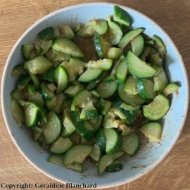 courgettes pour le chien