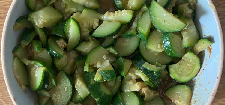 courgettes pour le chien