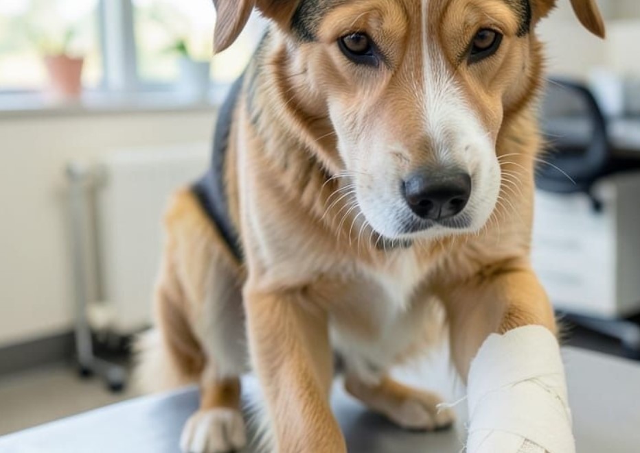 fracture chien