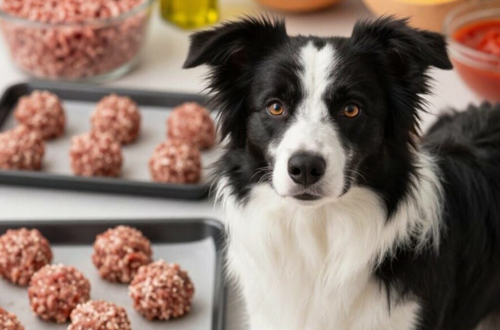 Une recette de boulettes pour chien – et chat