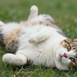 chat un peu gros