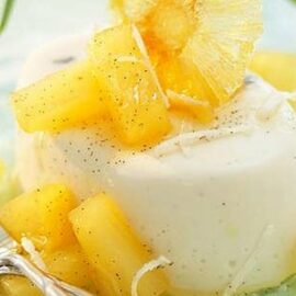 panacotta ananas