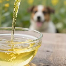 Combien d&rsquo;huile est raisonnable dans une ration ménagère pour chien ou chat ?