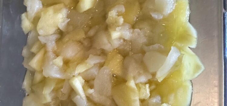 recette dessert expression aux pommes par le Dr Vet Géraldine Blanchard