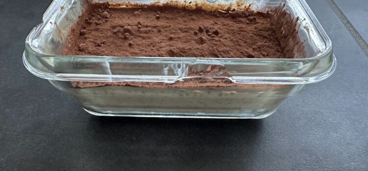 Tiramisu revisité aux graines de chia : la version légère du Dr Vet Géraldine Blanchard