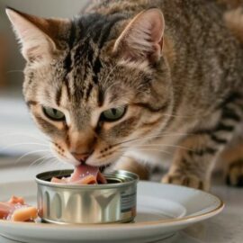 nouvel aliment pour le chat