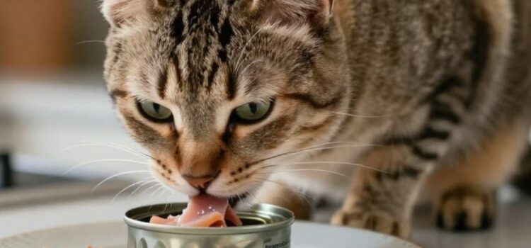 nouvel aliment pour le chat