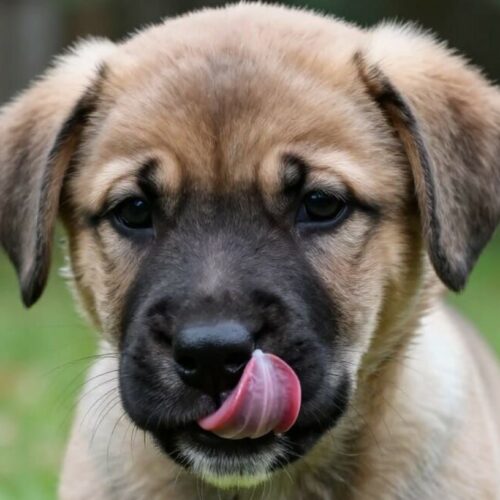 alimentation d'un chiot